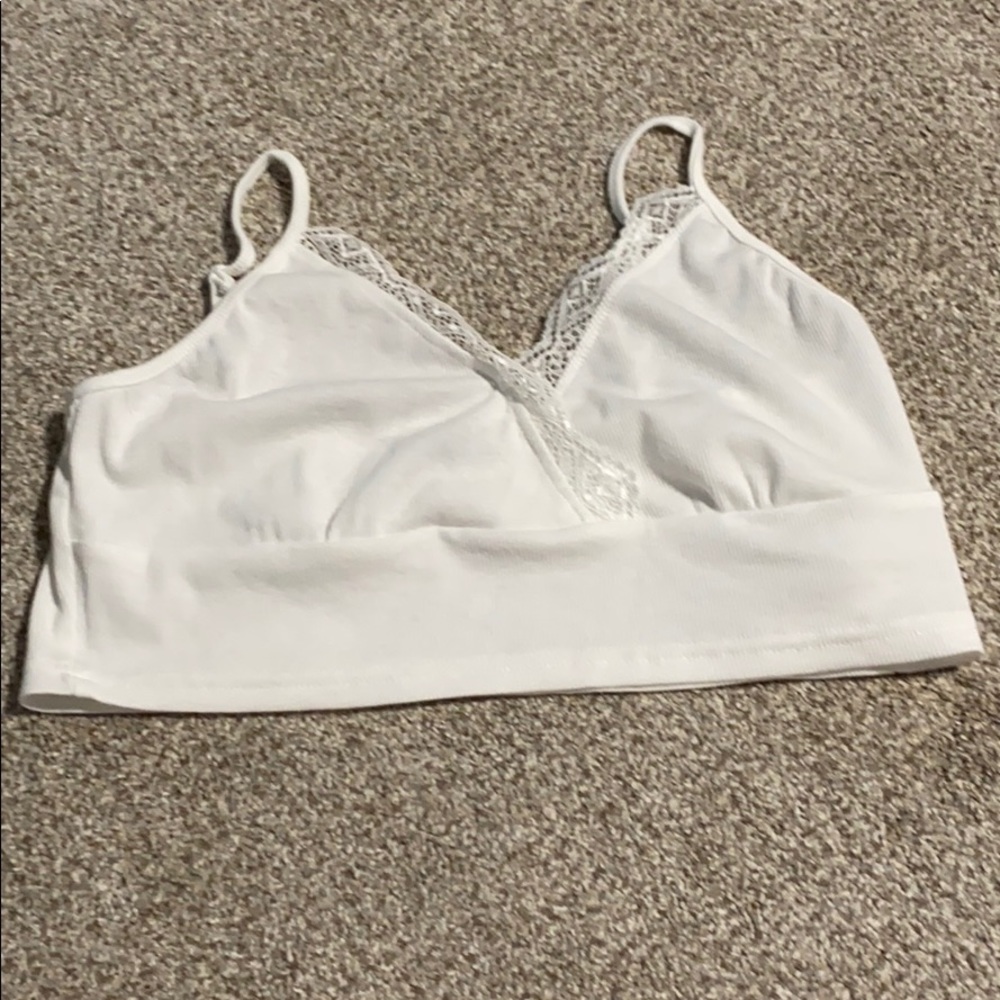 Shein White Bralette